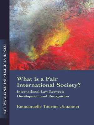 cover image of What is a Fair International Society?